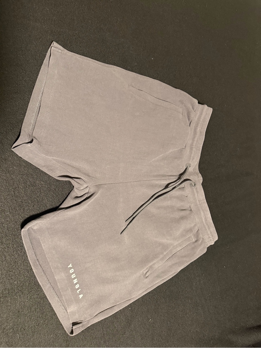 YoungLA Gray Athletic Shorts